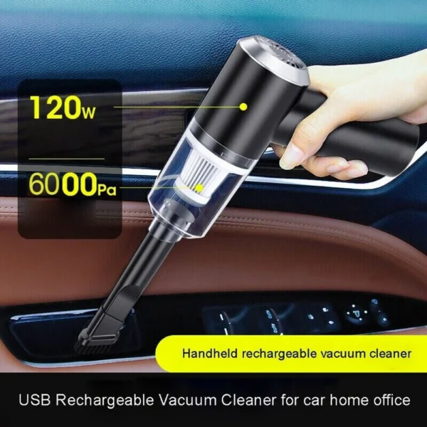 Wireless Car Vacuum Cleaner 6000Pa High Power Cordless Handheld Vacuum Cleaner Mini Car Washer Multi Purpose Cleaning Machine - Image 2