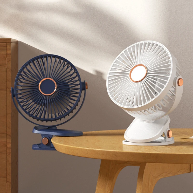 Portable Desktop Mini Clip Cooling Fan For Stroller Home Office Summer Hanging Wind Air Cooler Long Battery Life High Speed - Image 5