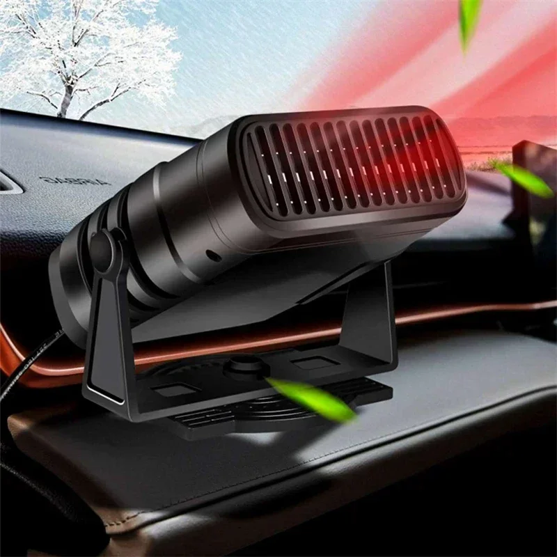 12/24V Car Heater 2 in 1 Car Cooling & Heater Fan Car Windshield Fast Heating Defrost Defogger Electric Heating Dryer Demister - Image 16