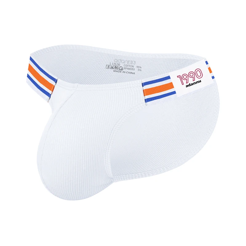 1/2/3/4 PCS Summer Hot Item Men's Briefs High Fork Triangle Pants Cotton Fabric Bikini Sea Blue Striped Elastic Band Underwear - Image 30