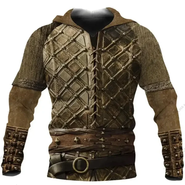 2023 New Autumn Men's Hoodie Wolf Print 3D Sweatshirts Urban Trendy All-Match Oversized Tops Poleron Hooded Clothes Men Clothing - Image 18