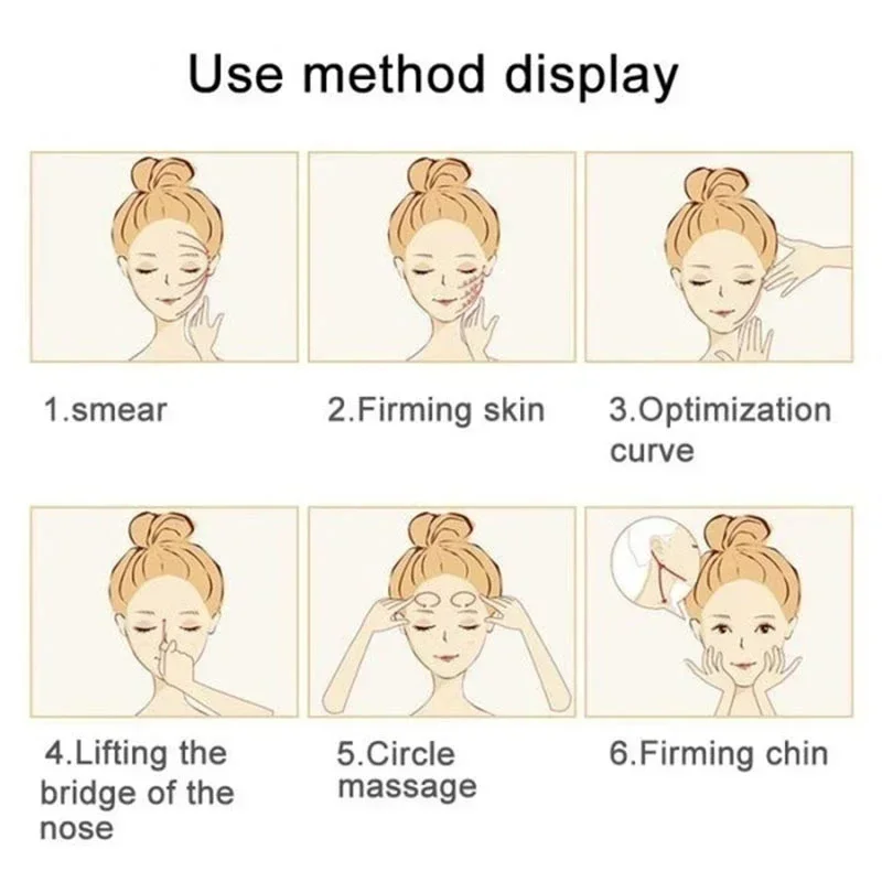 V Shape Slimming Cream Tighten Mandibular line Slimming Masseter Muscle Face Fat Burning Cream Facial Care New - Image 15