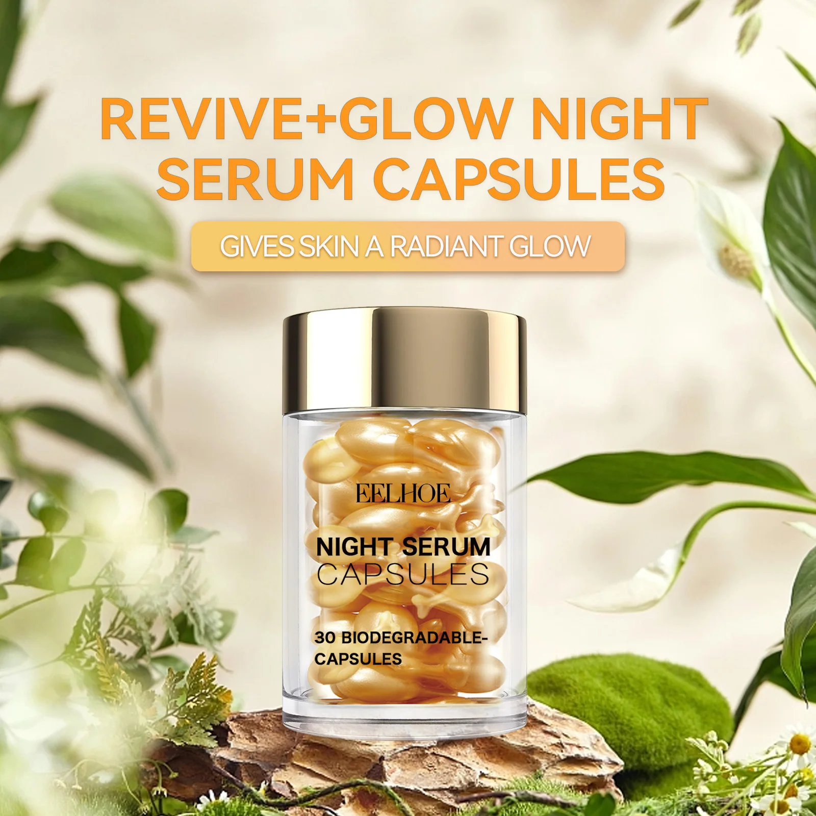 Vitamin C Facial Capsule Serum Moisturizing Anti Aging Wrinkle Removal Dark Spots Repair Acne Skin Rejuvenation Essence Capsules - Image 3