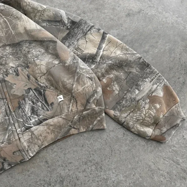 Y2K Hoodie vintage 2000s Camouflage Leopard print Harajuku Oversized hoodie Hip Hop streetwear Men women Sweatshirt Fashion Top - Image 6