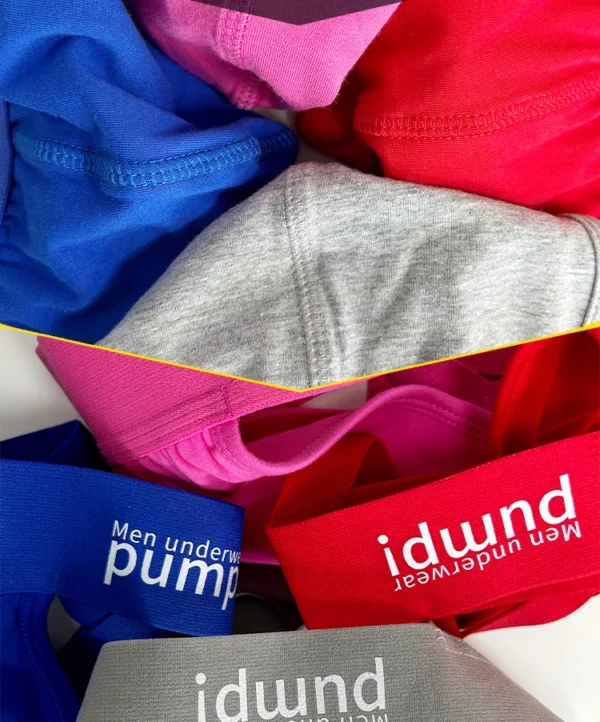 1/2/3/4 PCS Men Underwear Stripes Independent U-shaped Gay Men's Jockstrap Bikini Slip Tanga String Thong Breathable Cotton - Image 34