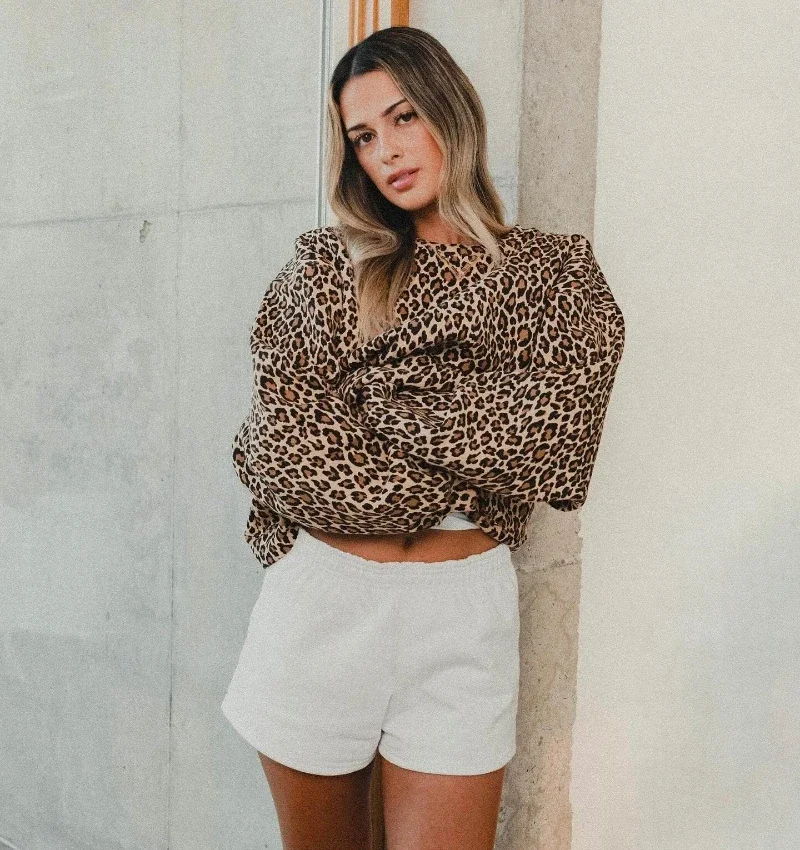Y2K Hoodie vintage 2000s Camouflage Leopard print Harajuku Oversized hoodie Hip Hop streetwear Men women Sweatshirt Fashion Top - Image 14