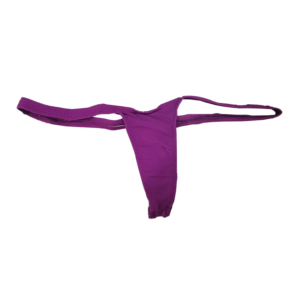 Sexy Men's G-Strings Underwear T-Back Thongs Bikini Briefs Low Rise Underpants Man Sheer Stretch T-Panties - Image 10