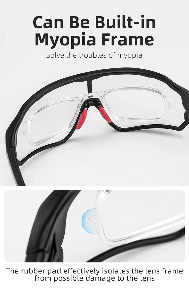 ROCKBROS Photochromic Bike Glasses UV400 Sun Protection Goggles Bicycle Sunglasses Sports Men Women Outdoor Eyewear - Image 23