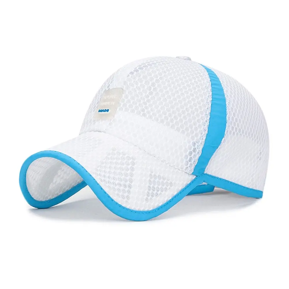 Breathable Fashion Children Boys Girls Full Mesh Hats Baseball Cap Sun Protection Caps Summer Sunscreen Hats - Image 11