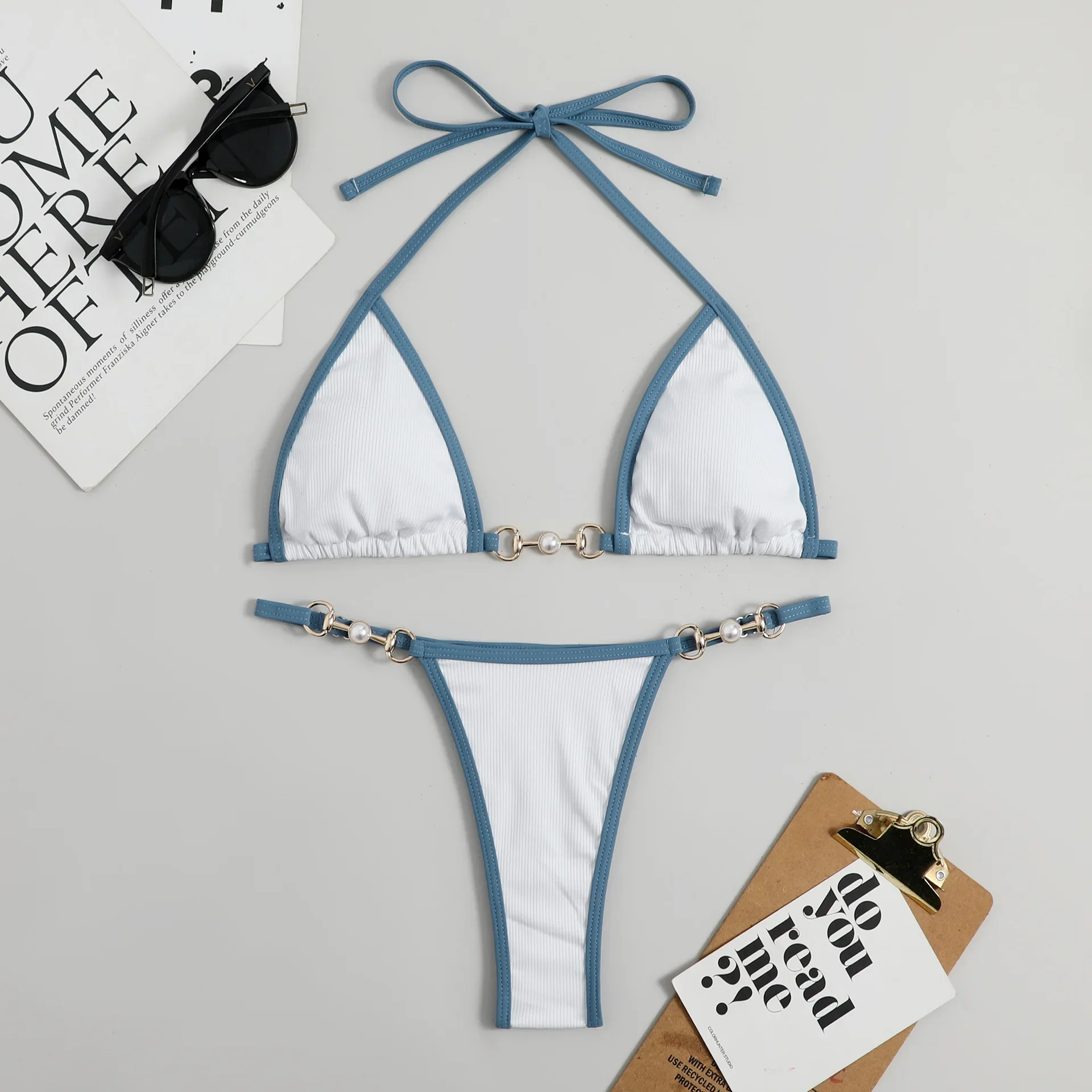 sexy string micro mini bikinis set high waist swimsuit thong swimsuit Swimwear Biquini conjunto de bikini tankini beachwear - Image 3