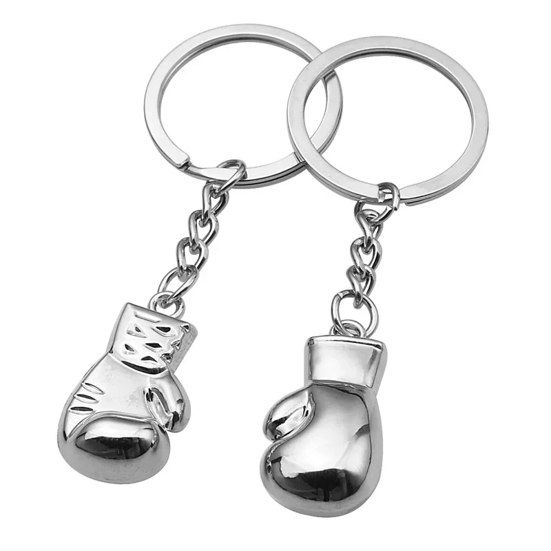 Popular Jewelry Alloy Pendant Keychain Boxing Glove Pendant Metal Sports and Fitness Equipment Gift - Image 3