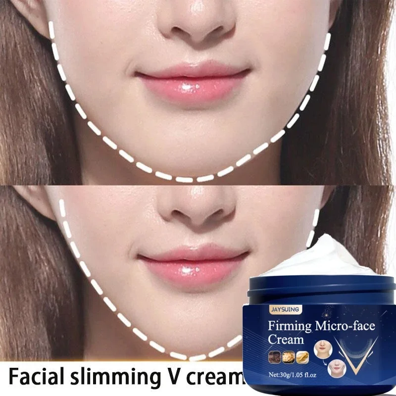 V Shape Slimming Cream Tighten Mandibular line Slimming Masseter Muscle Face Fat Burning Cream Facial Care New - Image 8