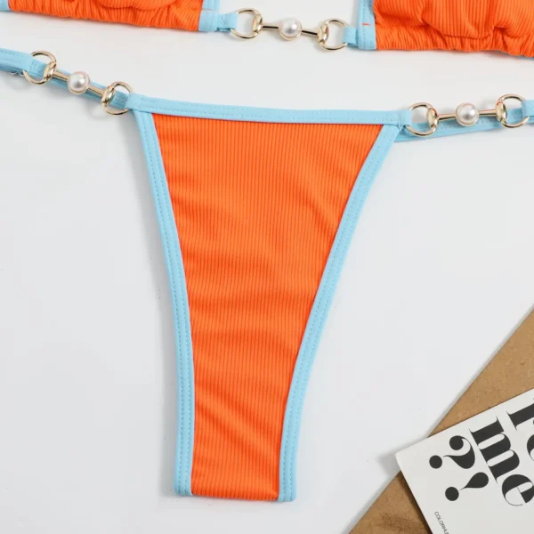 sexy string micro mini bikinis set high waist swimsuit thong swimsuit Swimwear Biquini conjunto de bikini tankini beachwear - Image 15