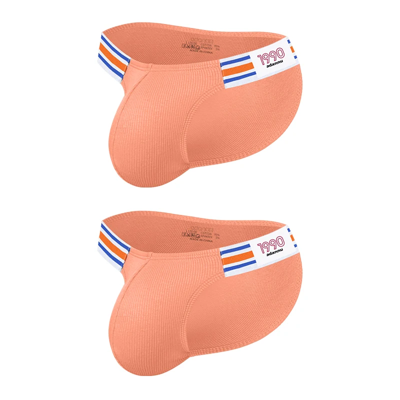 1/2/3/4 PCS Summer Hot Item Men's Briefs High Fork Triangle Pants Cotton Fabric Bikini Sea Blue Striped Elastic Band Underwear - Image 26