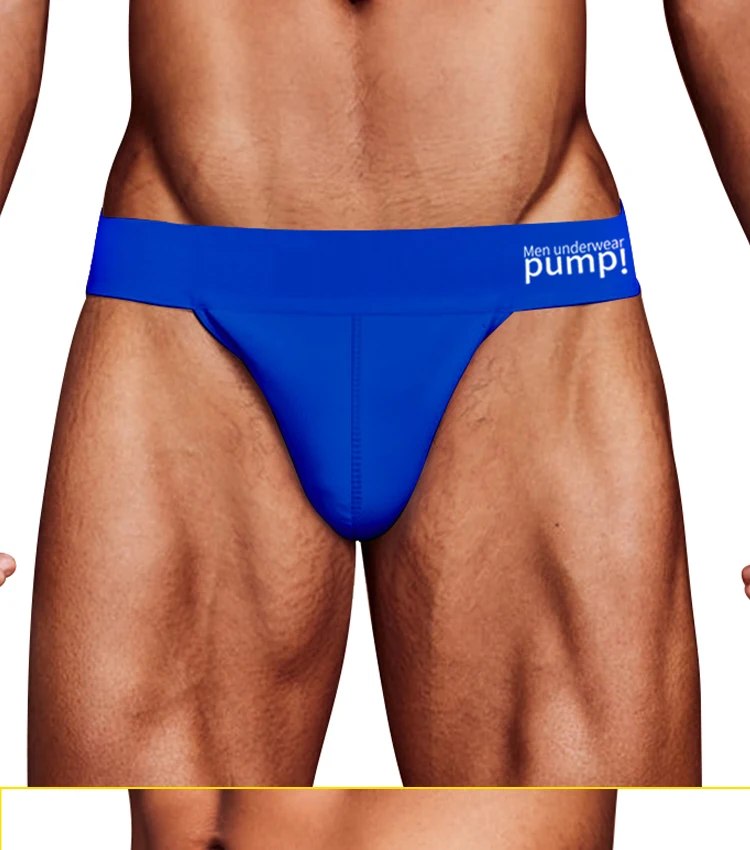 1/2/3/4 PCS Men Underwear Stripes Independent U-shaped Gay Men's Jockstrap Bikini Slip Tanga String Thong Breathable Cotton - Image 45