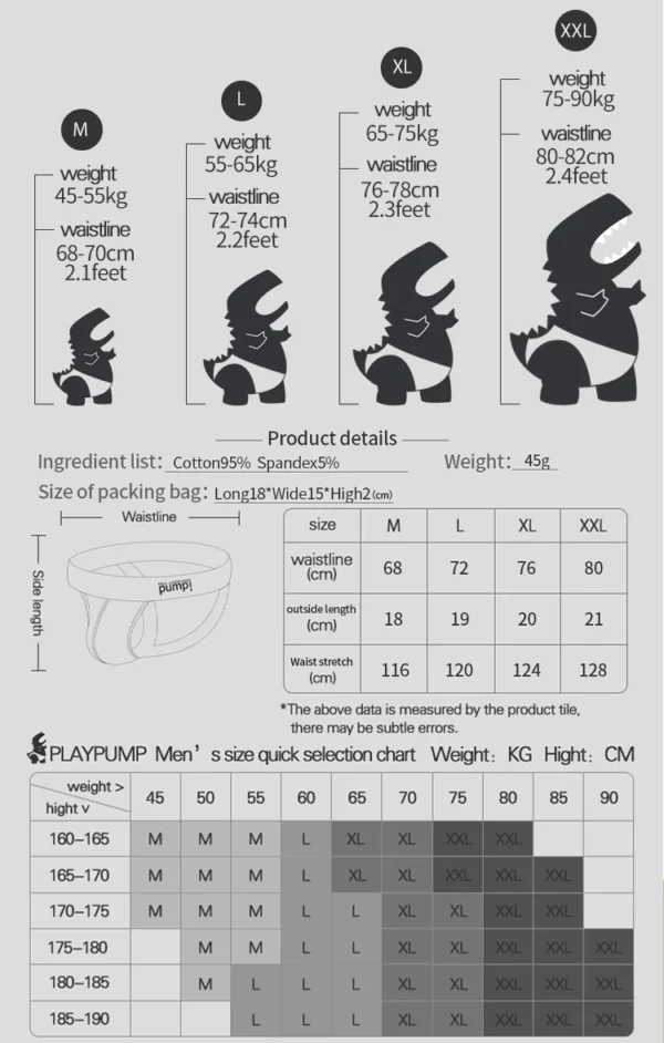 1/2/3/4 PCS Men Underwear Stripes Independent U-shaped Gay Men's Jockstrap Bikini Slip Tanga String Thong Breathable Cotton - Image 40
