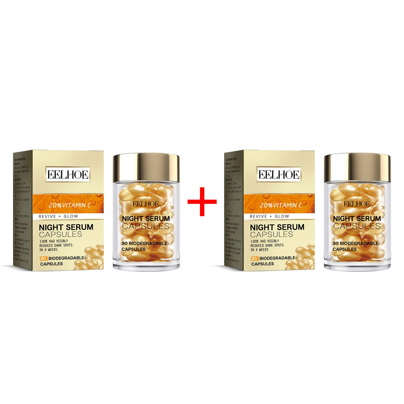 Vitamin C Facial Capsule Serum Moisturizing Anti Aging Wrinkle Removal Dark Spots Repair Acne Skin Rejuvenation Essence Capsules - Image 7