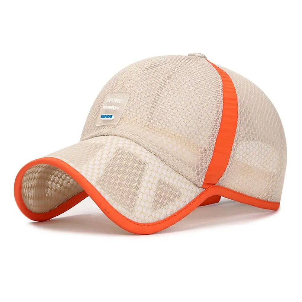 Breathable Fashion Children Boys Girls Full Mesh Hats Baseball Cap Sun Protection Caps Summer Sunscreen Hats - Image 8