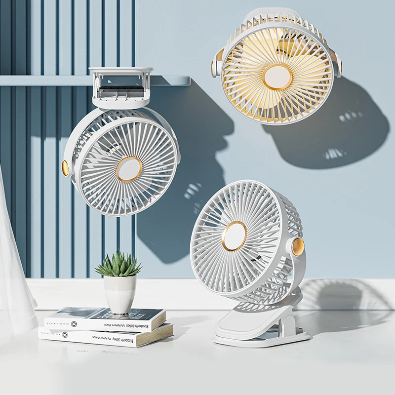 Portable Desktop Mini Clip Cooling Fan For Stroller Home Office Summer Hanging Wind Air Cooler Long Battery Life High Speed - Image 4