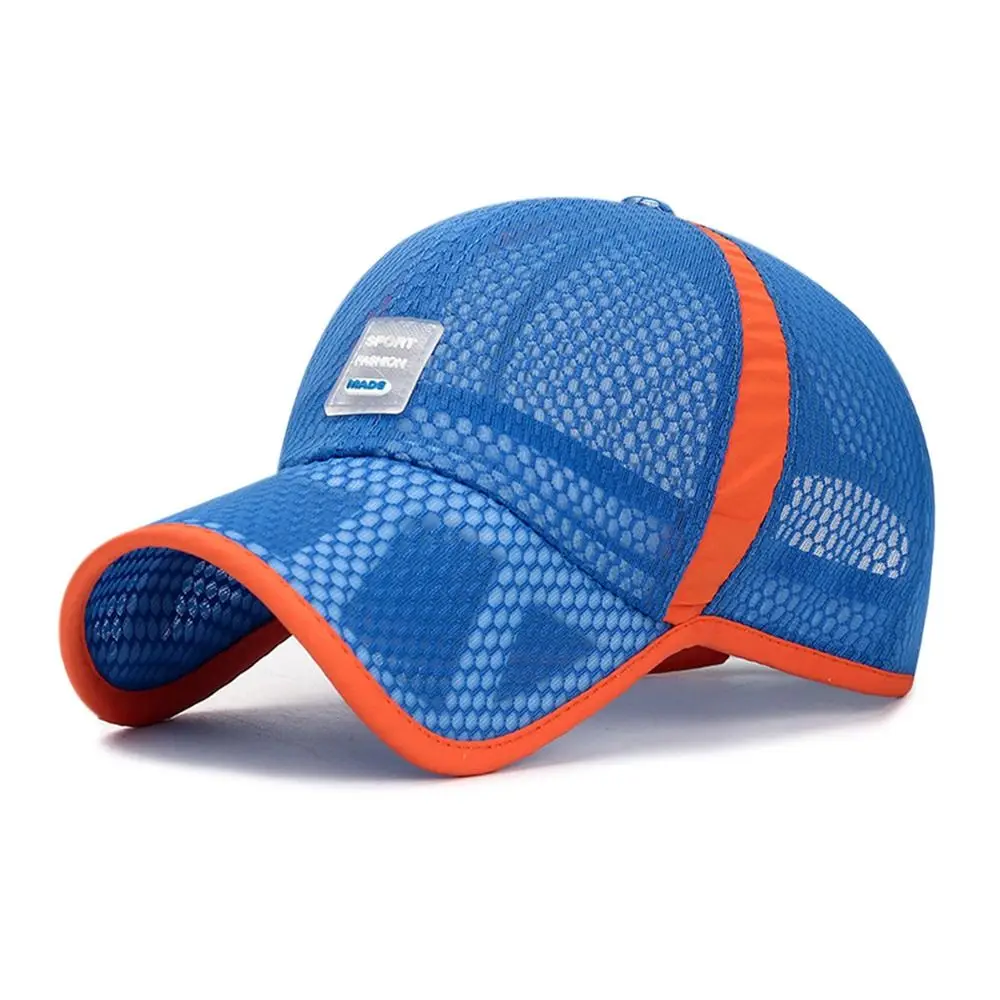 Breathable Fashion Children Boys Girls Full Mesh Hats Baseball Cap Sun Protection Caps Summer Sunscreen Hats - Image 13