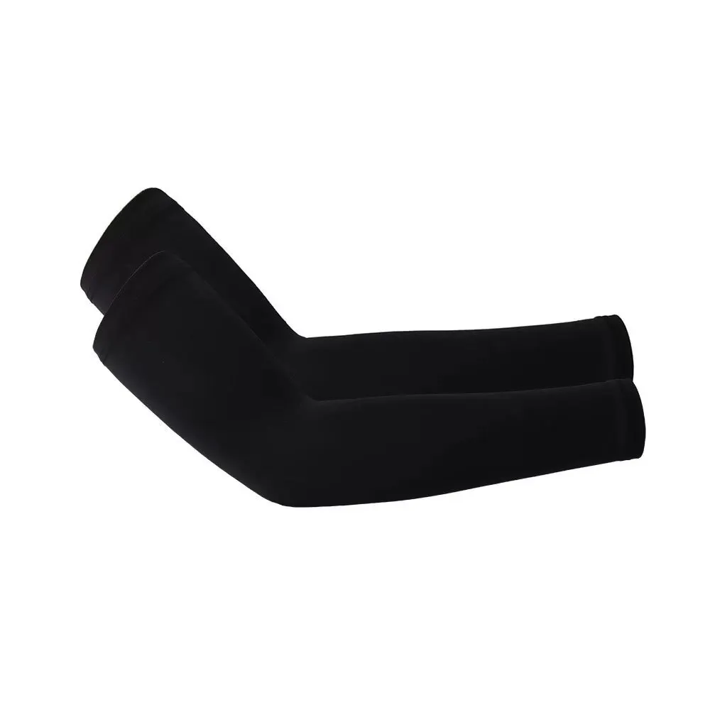 1 Pair Sports Arm Cover Outdoor Essentials UV Sun Protection Compression Black Guard Men Women Basketball Golf Cooling Sleeve - Image 7