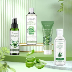 Aloe Vera Gel Pore Shrinking Oil Control Ance Remover Moisturizing Brighten Anti-Aging Facial Essence Beauty Skin Care Products