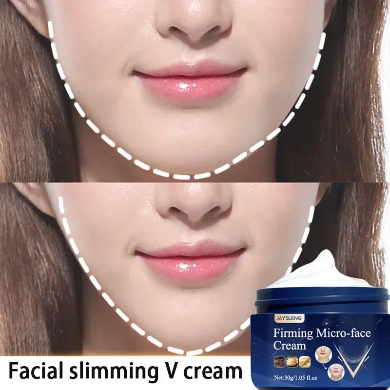 V Shape Slimming Cream Tighten Mandibular line Slimming Masseter Muscle Face Fat Burning Cream Facial Care New - Image 17