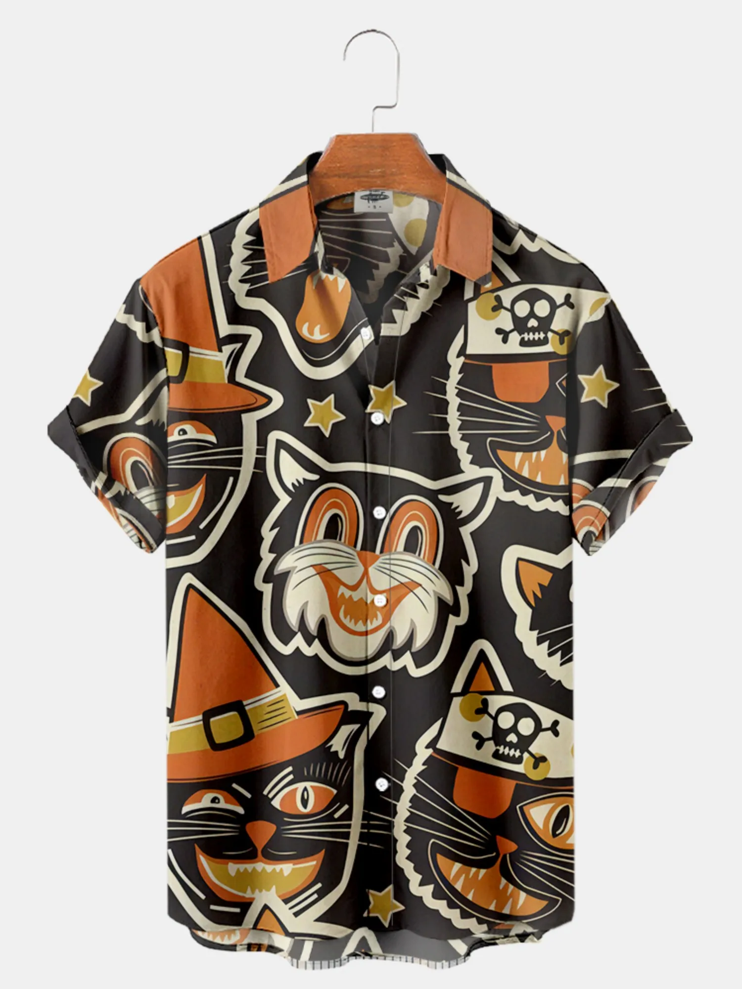 Summer Men's Hawaiian Short Sleeve Printed Shirts Loose Fitting Oversized Social Cartoon Pictures Floral Casual Fashion Clothing - Image 12