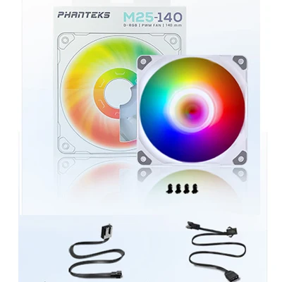Phanteks M25 140 Case Fan Desktop Cooling Fans FDB Hydraulic Bearing 4pin PWM Temperature Control 2000rpm Air Volume Type - Image 21