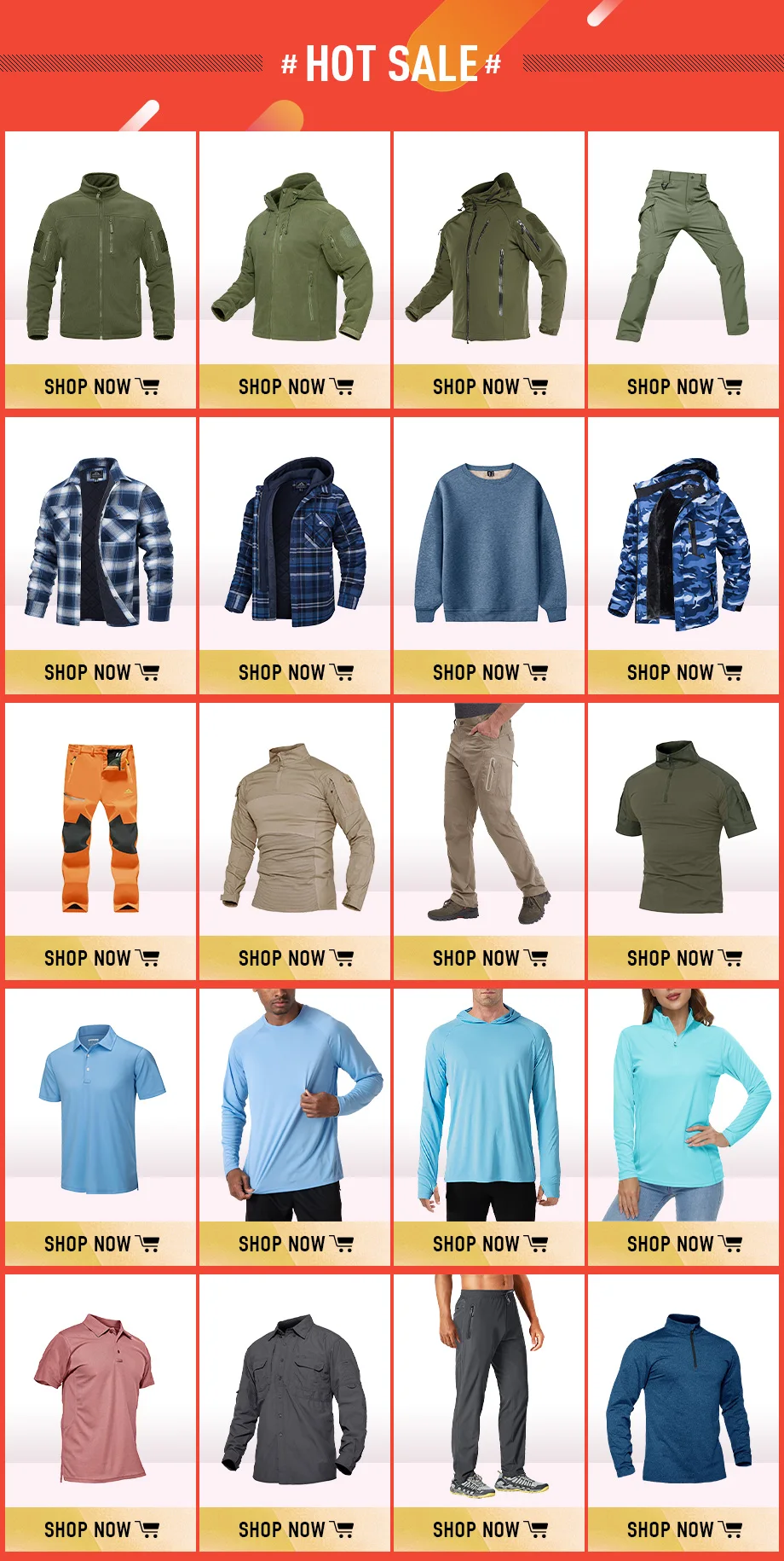 TACVASEN UPF80+ Long Sleeve Crewneck T-shirts Womens Outdoor Basic Tops Sun Protection Zipper Pocket Breathable Lightweight Tees - Image 32