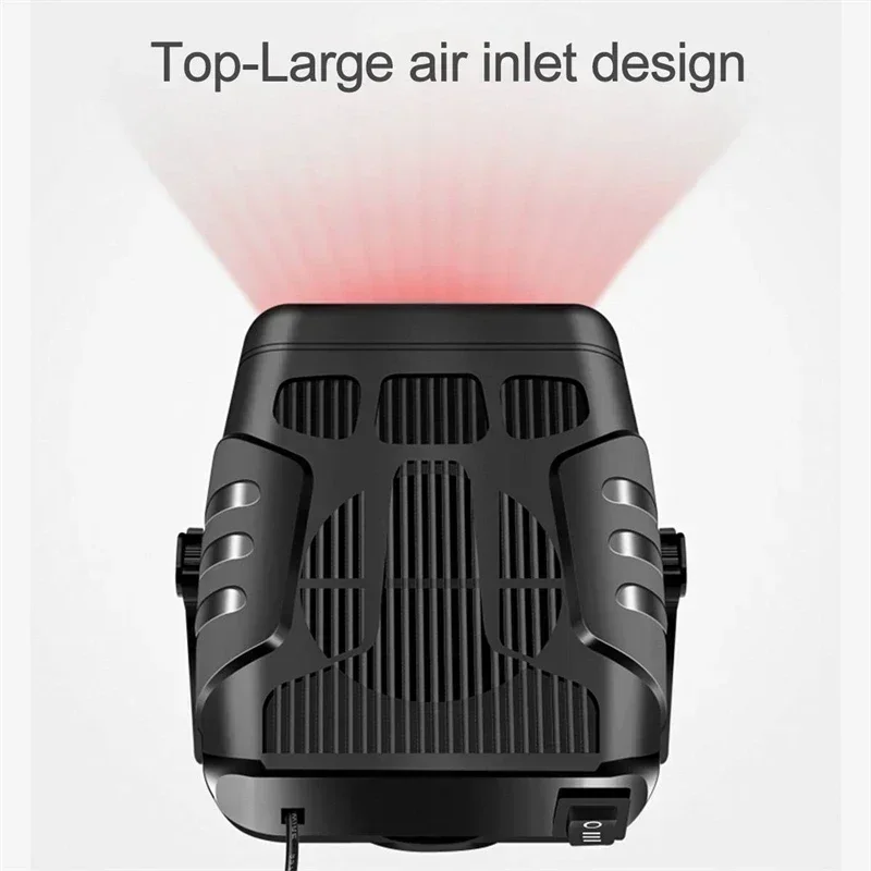 12/24V Car Heater 2 in 1 Car Cooling & Heater Fan Car Windshield Fast Heating Defrost Defogger Electric Heating Dryer Demister - Image 15