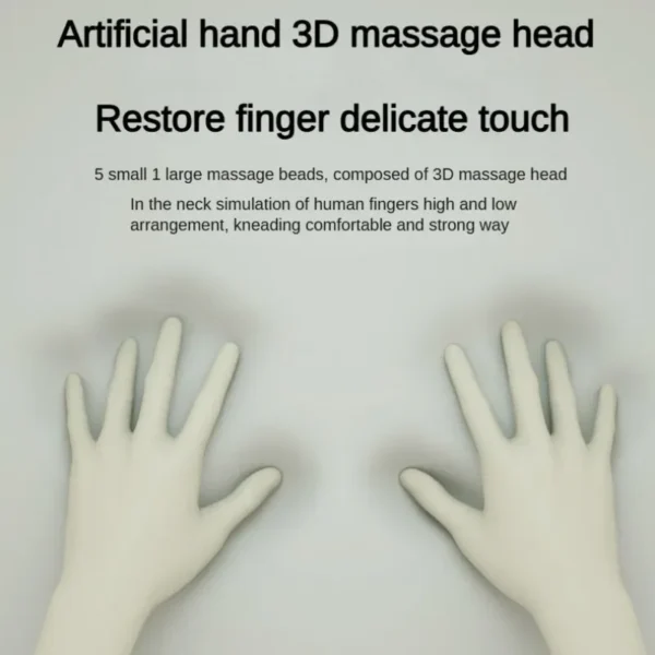 Rechargeable Neck Massager U shaped Pillow Multifunctional Portable Shoulder Cervical Massager Outdoor Home Car Relaxing Massage - Image 5