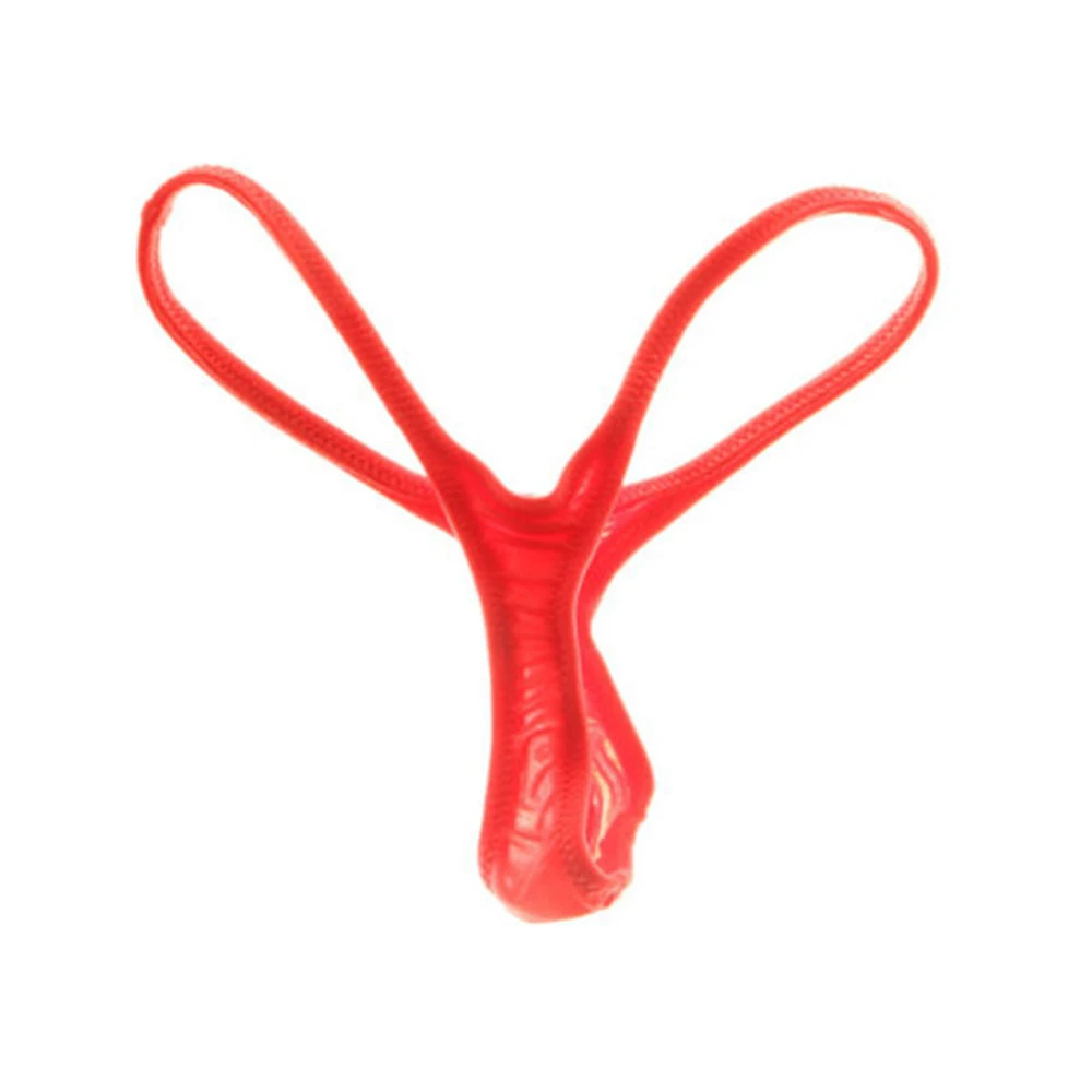 Sexy Men's G-Strings Underwear T-Back Thongs Bikini Briefs Low Rise Underpants Man Sheer Stretch T-Panties - Image 12