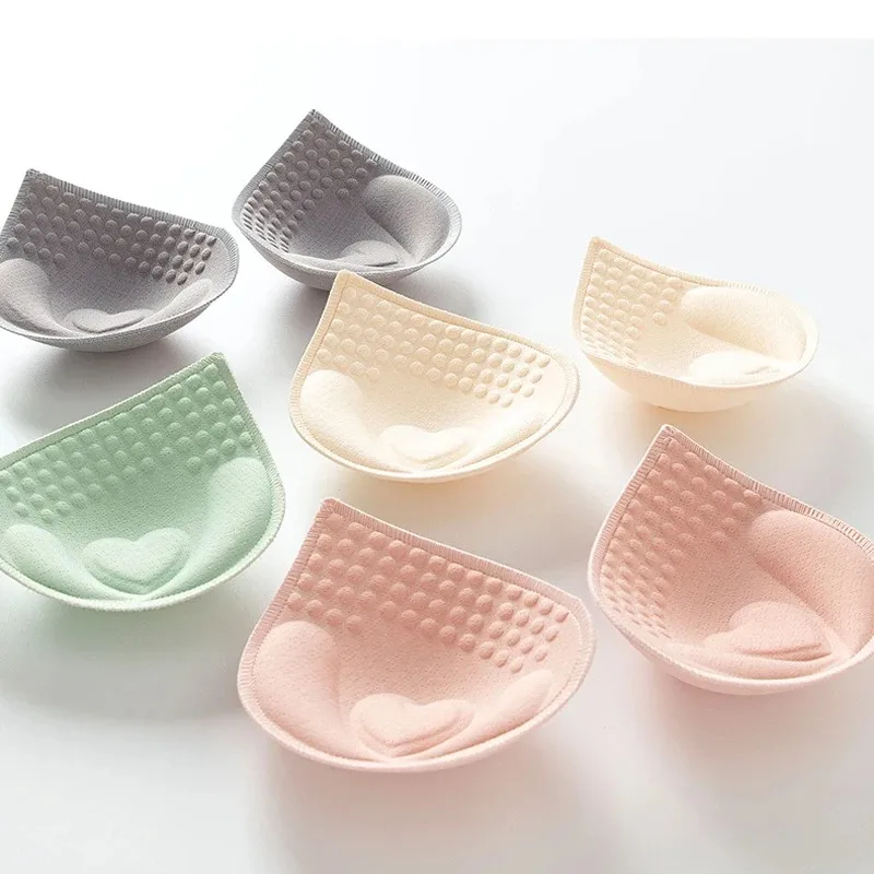 Woman Swimsuit Padded Sponge Foam Push Up Pads Enhancer Chest Cup Thick Bikini Swimwear Inserts Triangle Bra Pad - Image 3