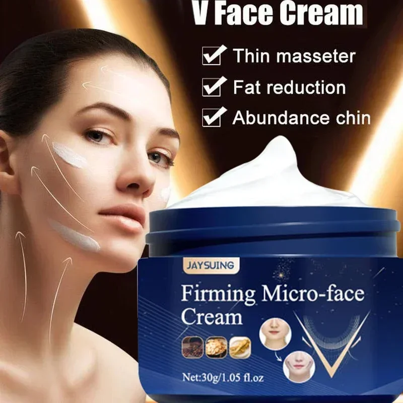 V Shape Slimming Cream Tighten Mandibular line Slimming Masseter Muscle Face Fat Burning Cream Facial Care New - Image 11