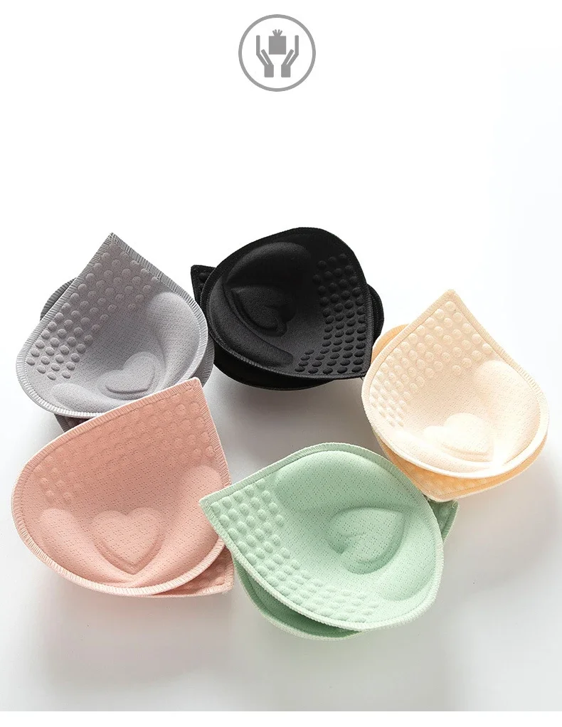 Woman Swimsuit Padded Sponge Foam Push Up Pads Enhancer Chest Cup Thick Bikini Swimwear Inserts Triangle Bra Pad - Image 11
