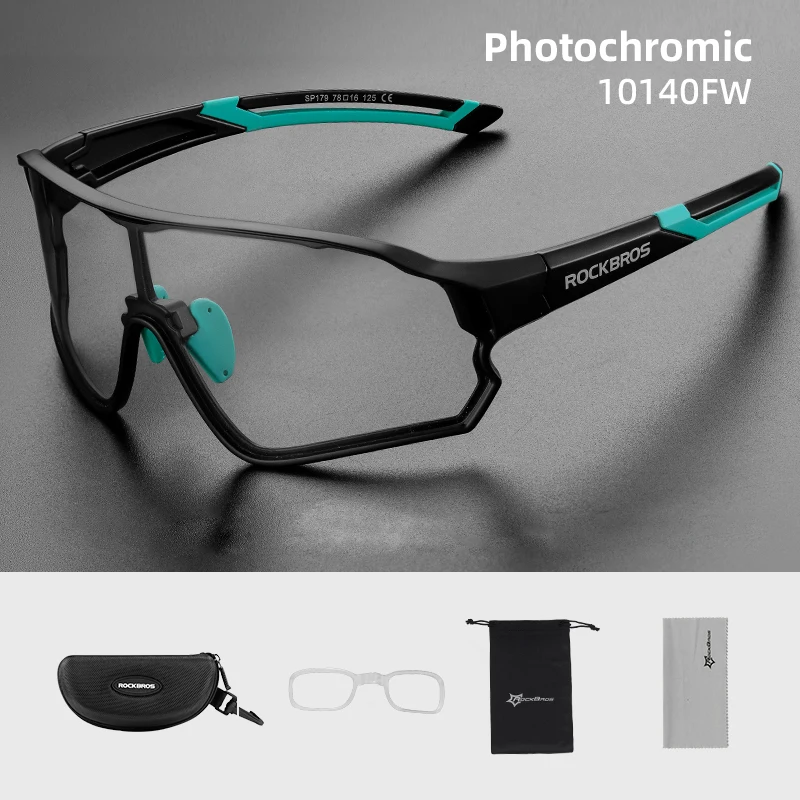 ROCKBROS Photochromic Bike Glasses UV400 Sun Protection Goggles Bicycle Sunglasses Sports Men Women Outdoor Eyewear - Image 14