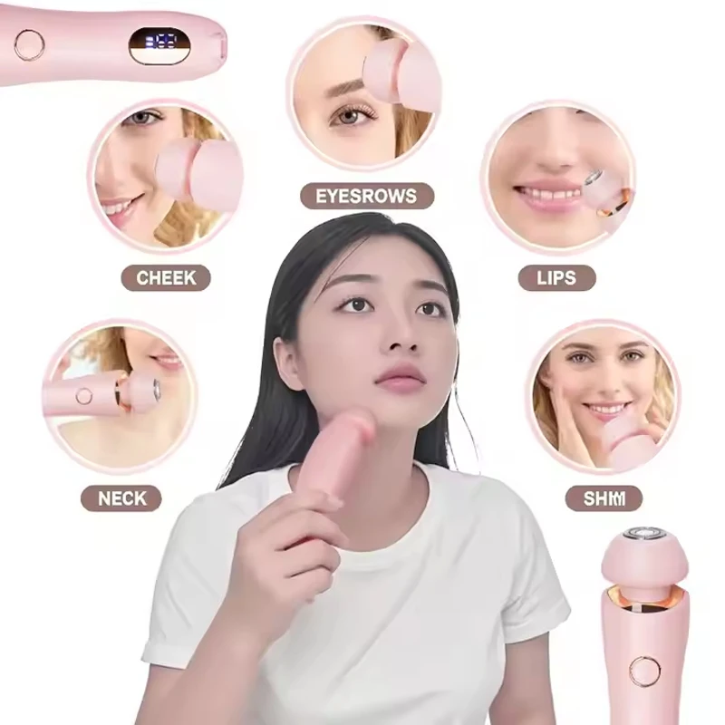 Professional 2 in 1 Wet Dry Electric Waterproof Razor Hair Removal Lady Shaver Trimmer for Bikini Leg Arm Underarm Area - Image 3