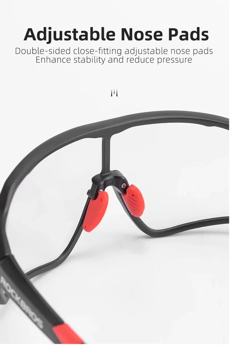 ROCKBROS Photochromic Bike Glasses UV400 Sun Protection Goggles Bicycle Sunglasses Sports Men Women Outdoor Eyewear - Image 21