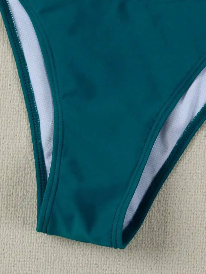 UETEEY 2025 New Summer Swimwear Bikini Set Sexy Solid Strapless Bikini 2 Piece Set Women Split Swimsuit Low Waist Beach Bikini - Image 36