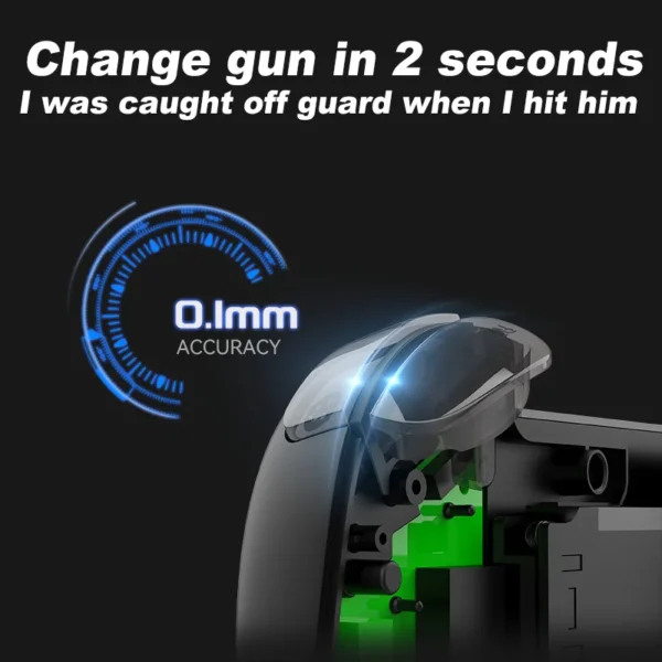 2 IN 1 Cooling Fan Stretching Gamepad X3 for Multi-Platform with Dual Hall,Dual vibration Motors&intelligence Bluetooth Chip - Image 3