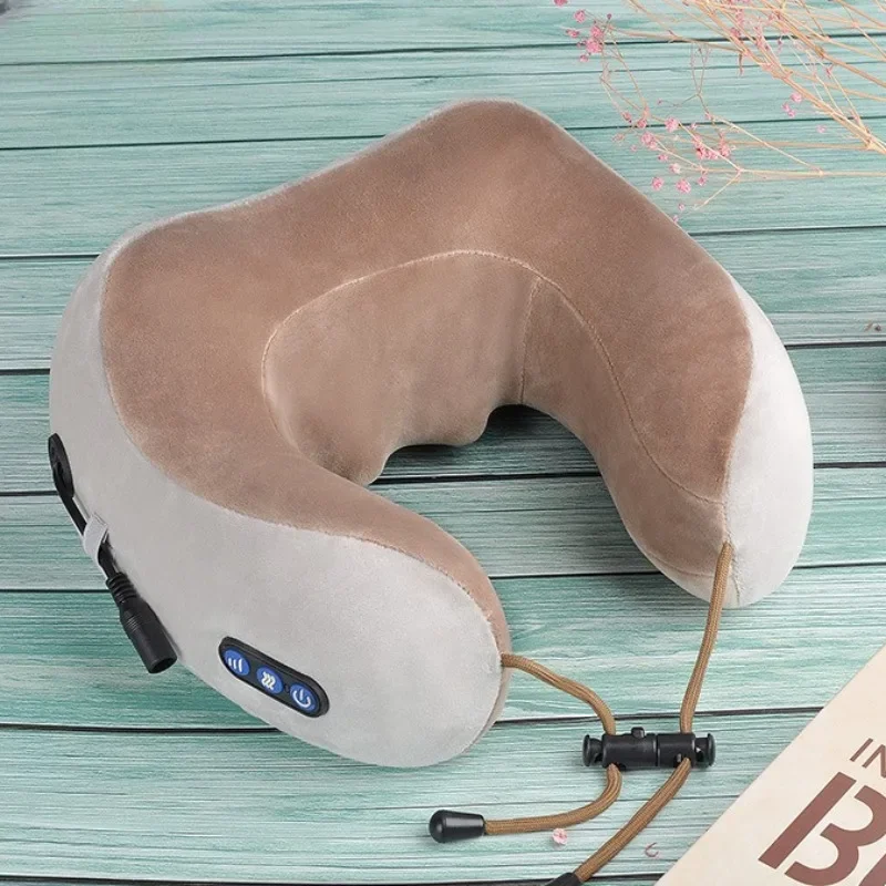 Rechargeable Neck Massager U shaped Pillow Multifunctional Portable Shoulder Cervical Massager Outdoor Home Car Relaxing Massage - Image 4