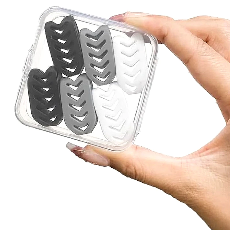 6pcs Silicone Jaw Trainer With A Box Line Exerciser Chew Ball Fitness Facial Toner Face Neck Muscle Trainer Chin Cheek Exercise - Image 7