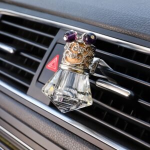 Purple Sparkling Car Air Freshener - Long-Lasting Aromatherapy for Your Vehicle Interior!