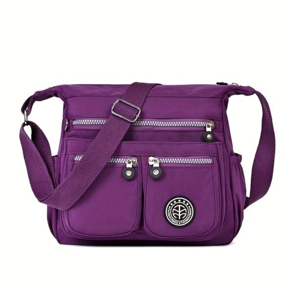 Women's Single Shoulder Crossbody Bag Lightweight Nylon Cloth Bag Casual Women's Bag - Image 13