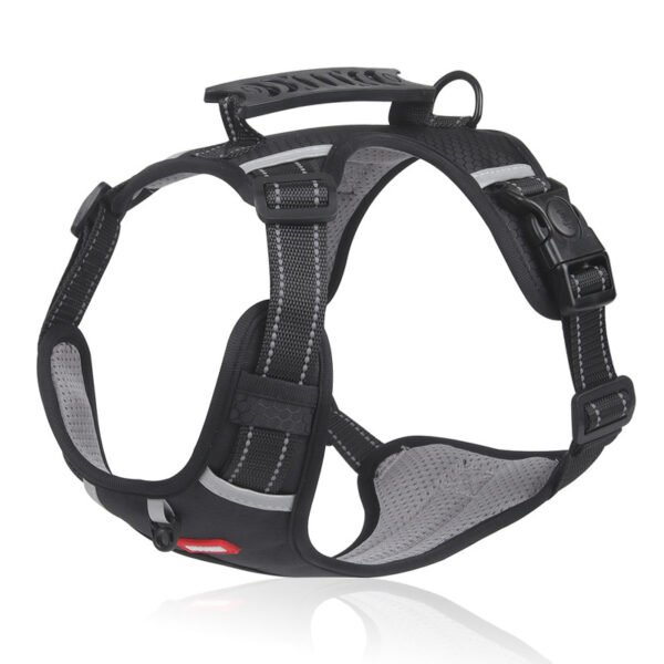 [No-Pull Pet Harness] Soft Padded Adjustable No-Pull Pet Harness | for Dogs and Cats, Large Breeds, Easy Control Handle, Prevents Choking and Pulling, Comfortable and Secure Fit - Image 14