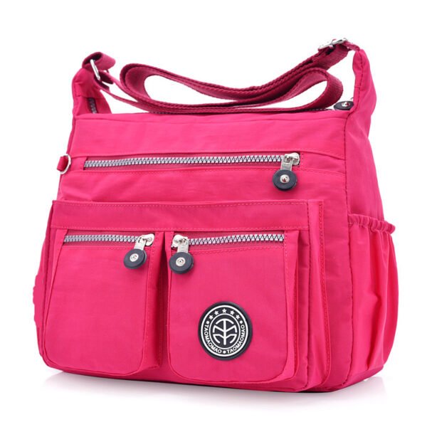 Women's Single Shoulder Crossbody Bag Lightweight Nylon Cloth Bag Casual Women's Bag - Image 9