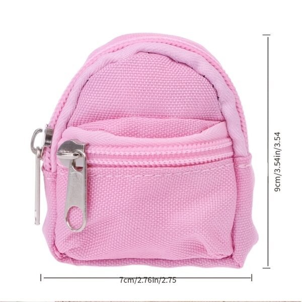 for LABUBU 11.81inch Doll 1/6 BJD Doll Mini Bag Backpack Mini Doll Bag Doll House Decoration Toy Accessories for Gifts Halloween, Christmas Gift - Image 4