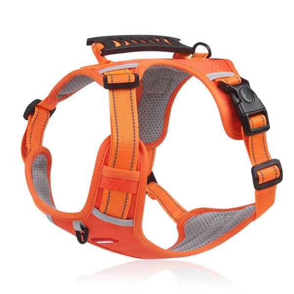 [No-Pull Pet Harness] Soft Padded Adjustable No-Pull Pet Harness | for Dogs and Cats, Large Breeds, Easy Control Handle, Prevents Choking and Pulling, Comfortable and Secure Fit - Image 24