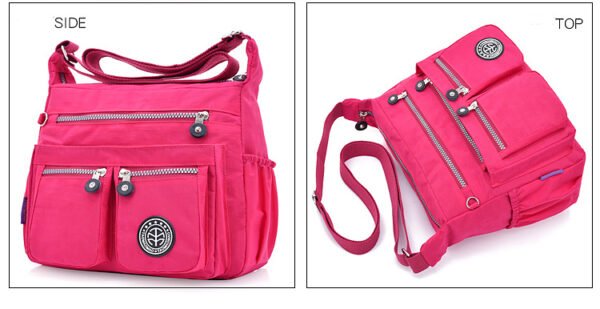 Women's Single Shoulder Crossbody Bag Lightweight Nylon Cloth Bag Casual Women's Bag - Image 14